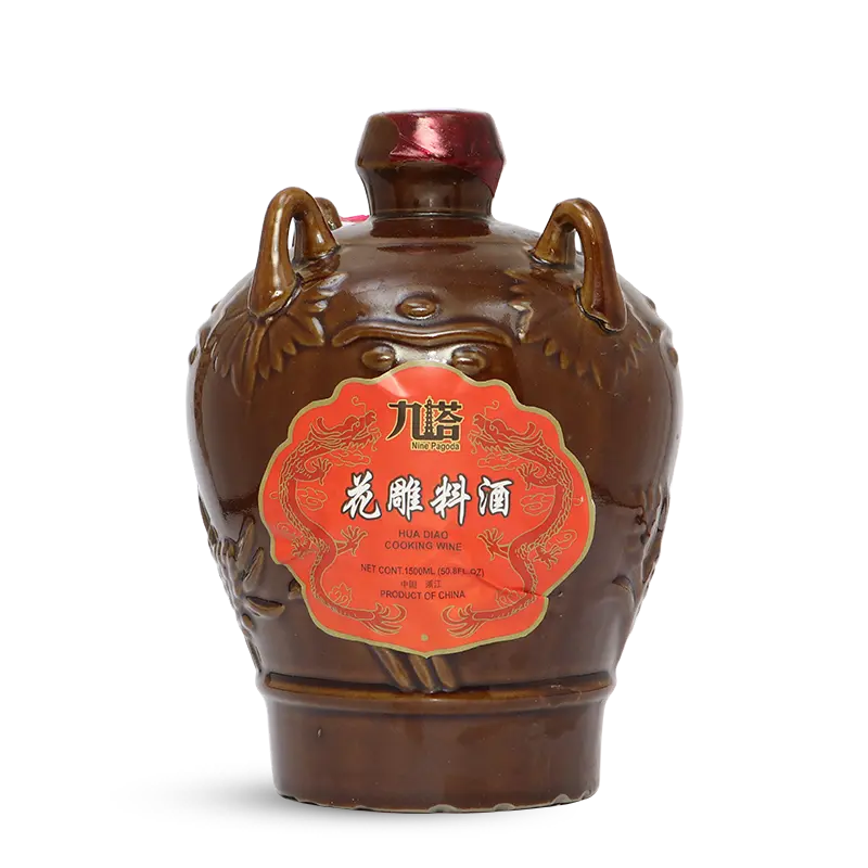항아리에 담긴 1.5L 화디아오 요리 와인